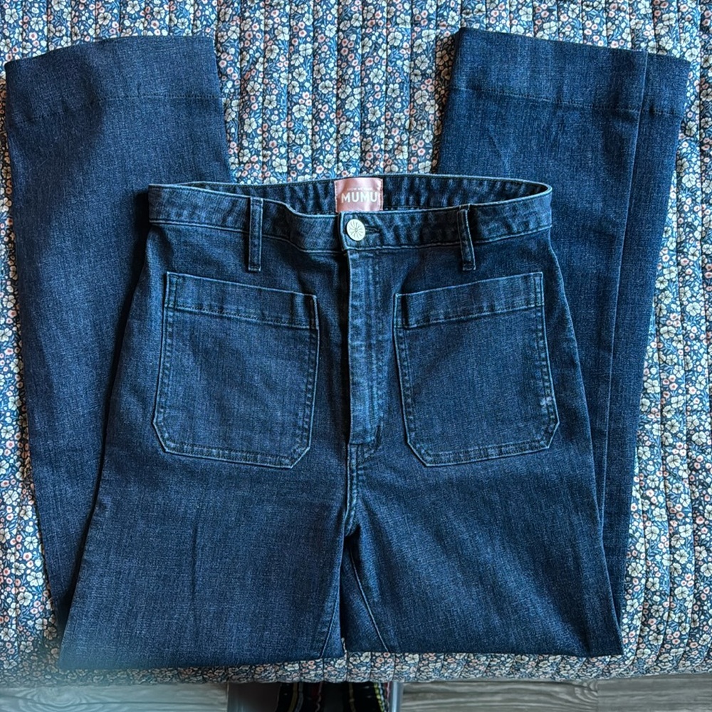 Show me your mumu high waisted flare